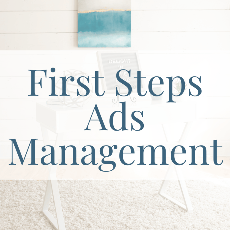 First-Steps-Ads-Management